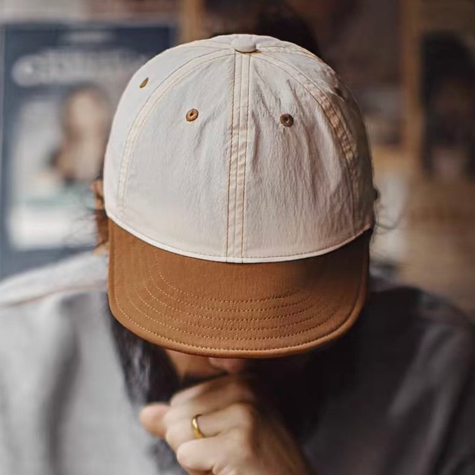 ベースボールモチーフ バイカラーキャップ（4Colors）260199