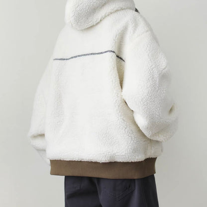 リバーシブル フード付ボアジャケット（2Colors）251053