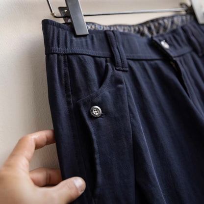 リラックス ルーズ ストレートパンツ（2Colors）260206