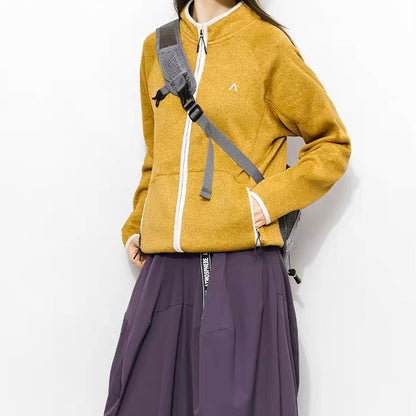 パイピング スタンドカラージャケット（4Colors）260126