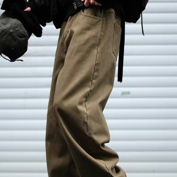 ヘビーウェイト 裏起毛 ストレートパンツ（4Colors）260008