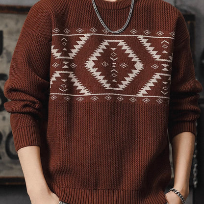 ネイティブモチーフ セーター（3Colors）251015