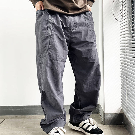 メッシュ ワイド パラシュートパンツ（3Colors）250580