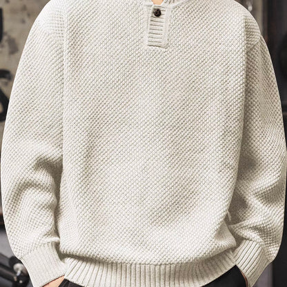 厚手 ヘンリーネック セーター（3Colors）251038