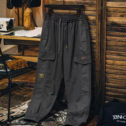 ウォッシュドコットン 裾絞りワークパンツ（3Colors）250089
