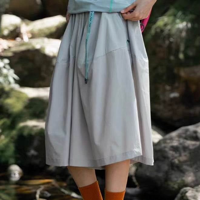ロングベルト付 フレア キュロットパンツ（3Colors）260443
