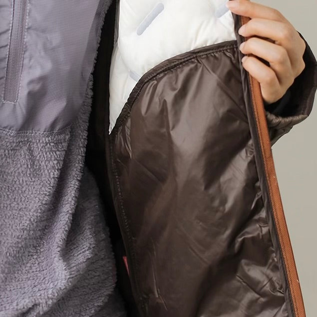 切り替えデザイン ダウンジャケット（4Colors）250923