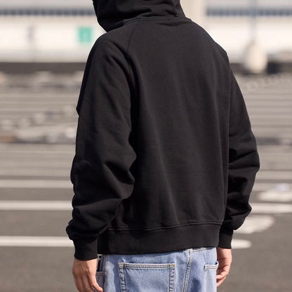 ダメージ ハーフジップ フーディー（1Color）250994