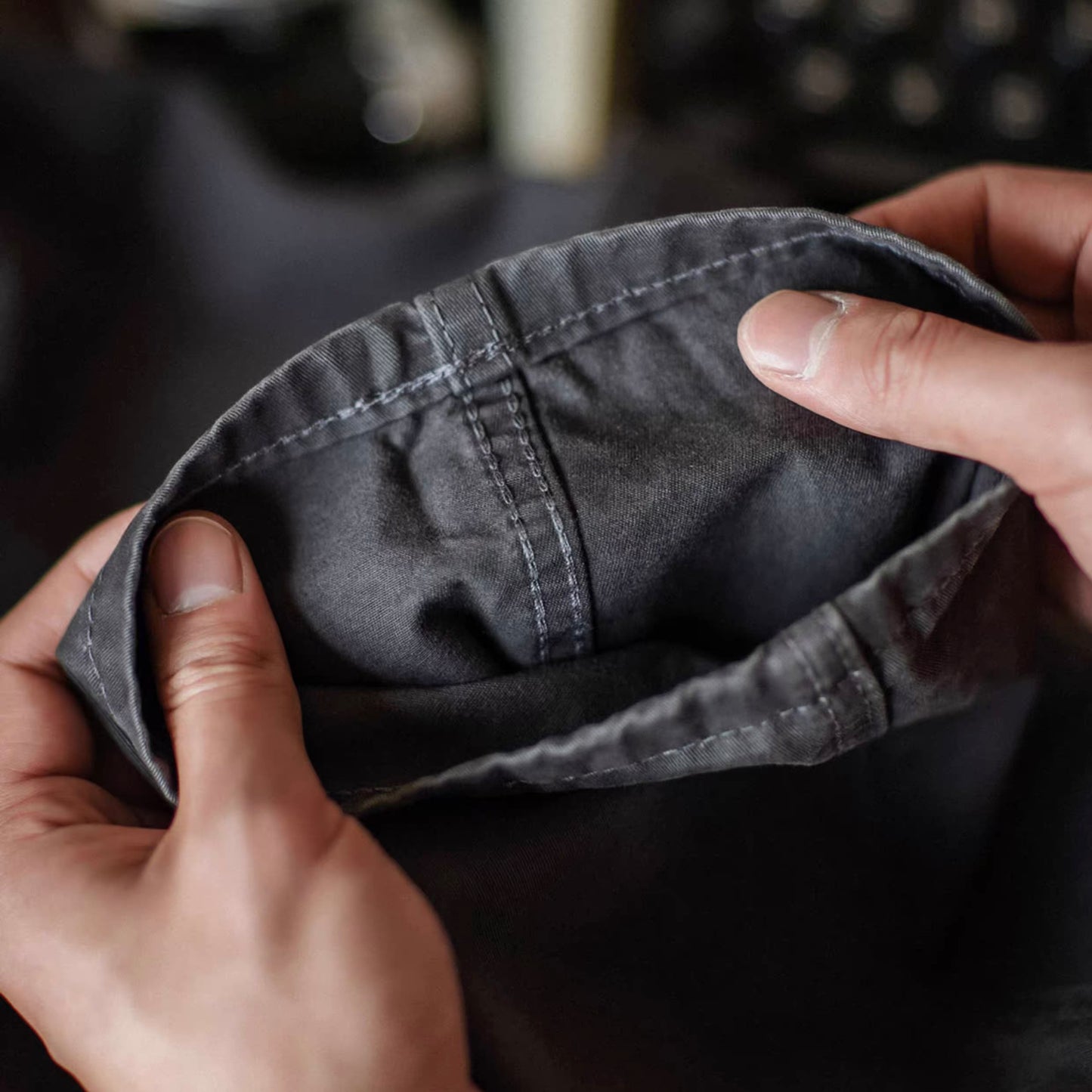 ウォッシュドコットン ワーク チノパン（2Colors）240222