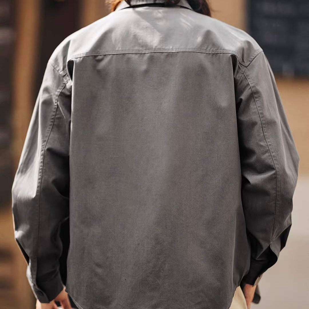 ウォッシュド デザイン ワークシャツ（1Color）260109