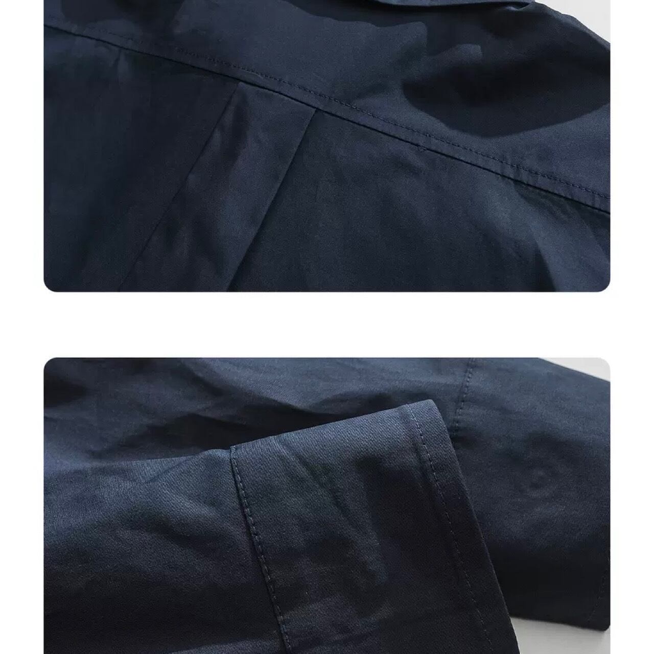 マルチポケット オーバーサイズ ミリタリーシャツ（3Colors）- A177